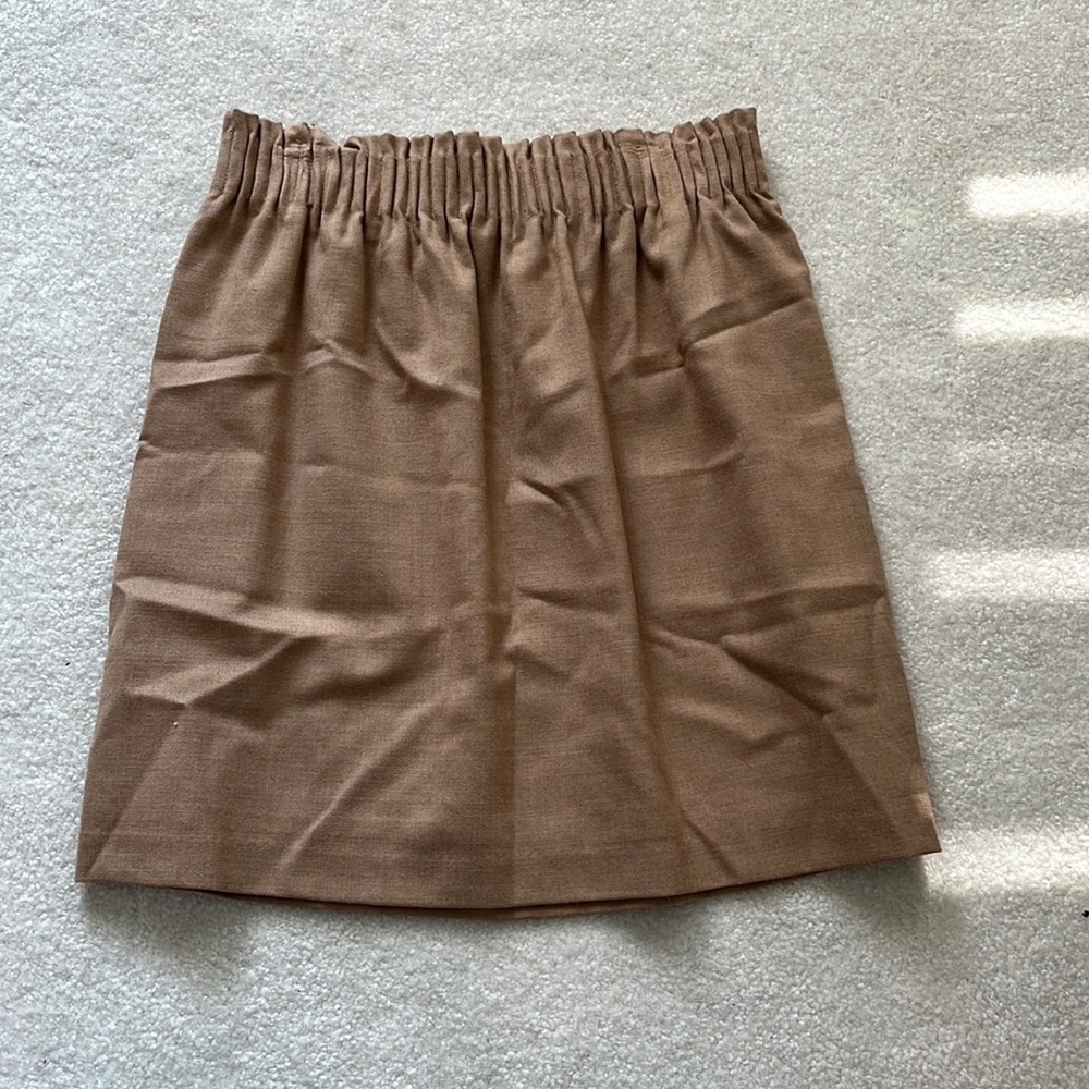 J crew linen skirt